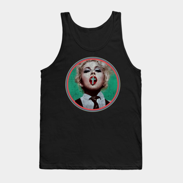 Papa Don't Preach Edgy Madonnas Rebellion Tank Top by Chibi Monster